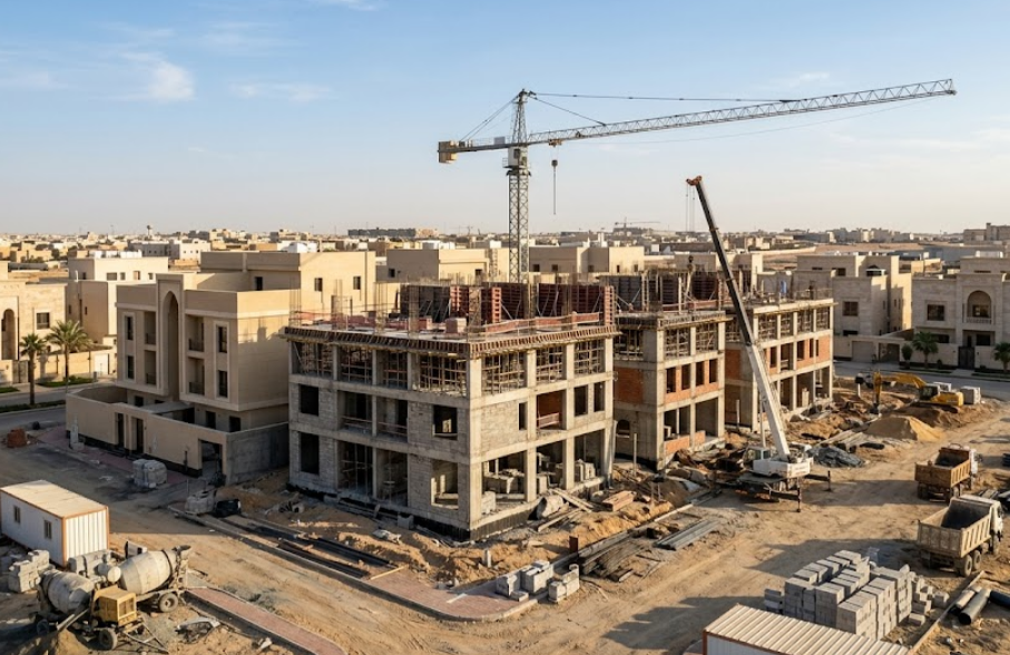 مقاولات للمشاريع السكنية بالرياض